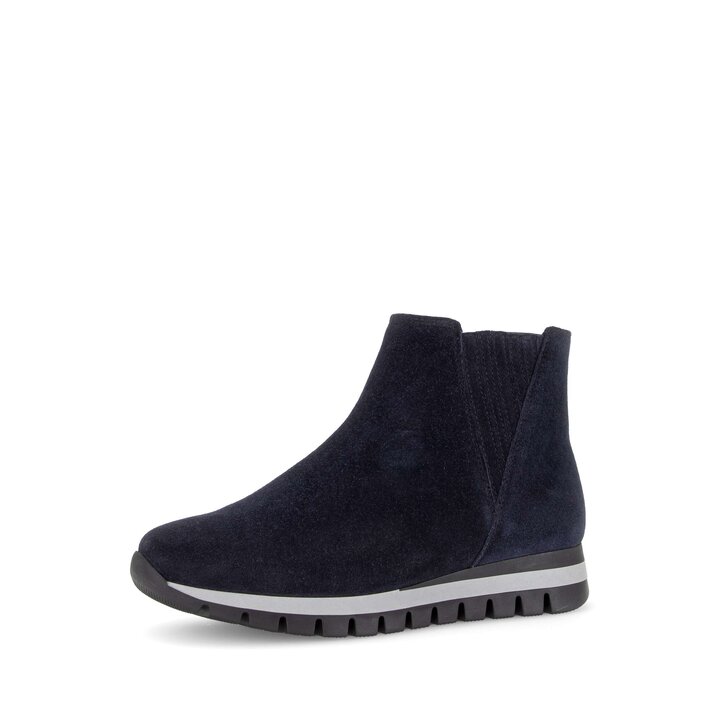 Sportliche Stiefelette blau #2