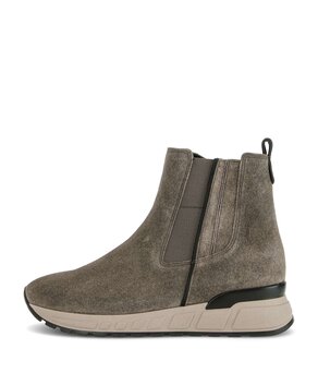Sportliche Stiefelette braun