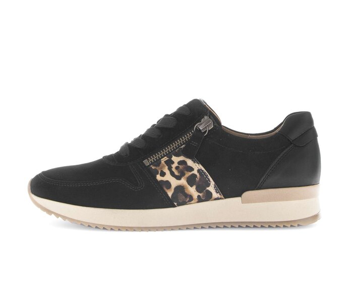 Lage sneaker zwart #0