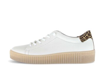 Sneaker low creme