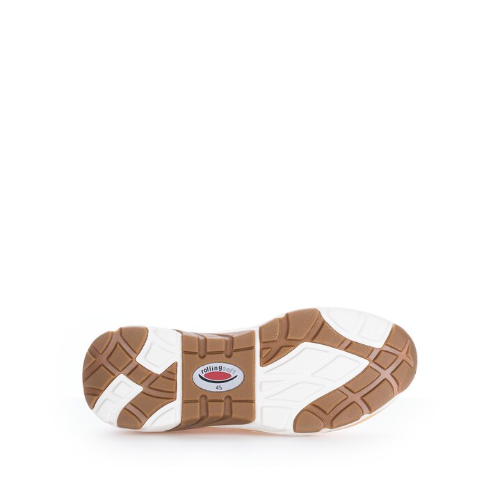 Lage sneaker oranje #4