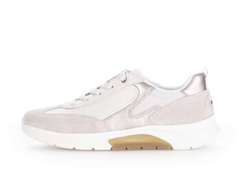 Lage sneaker beige