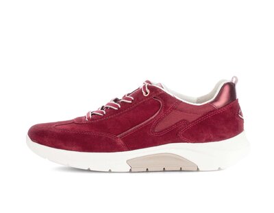Sneakers basse rosso