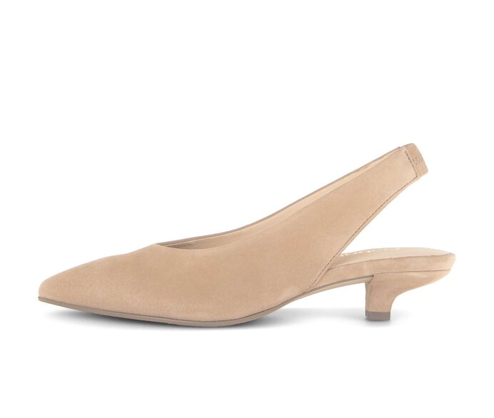 Slingback beige #0