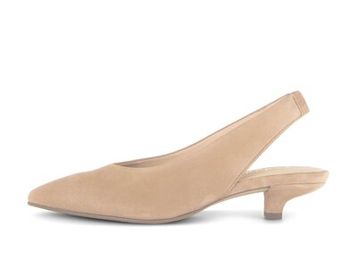 Slingback beige