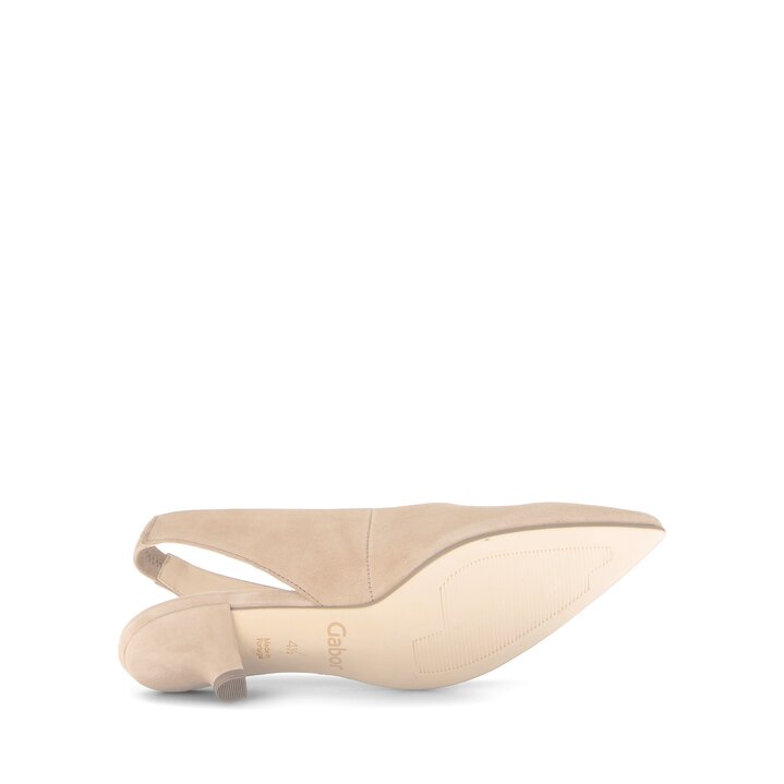 Slingpumps beige #4