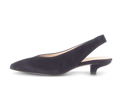 Slingpumps blau