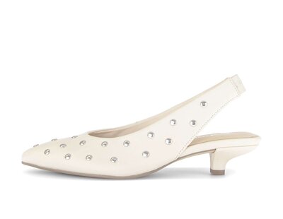 Slingpumps beige