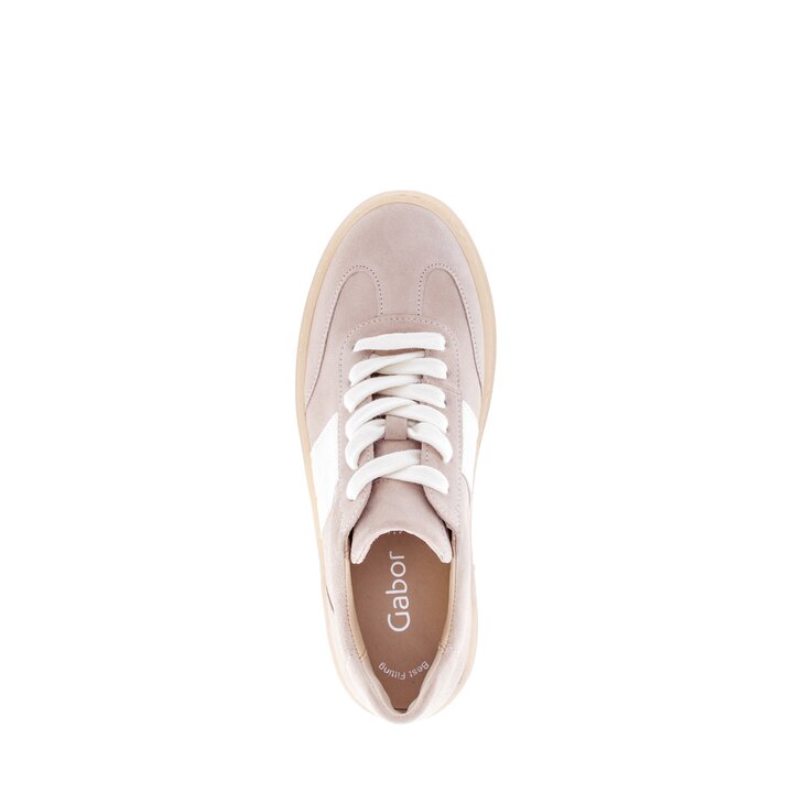 Sneakers basse rosa #5