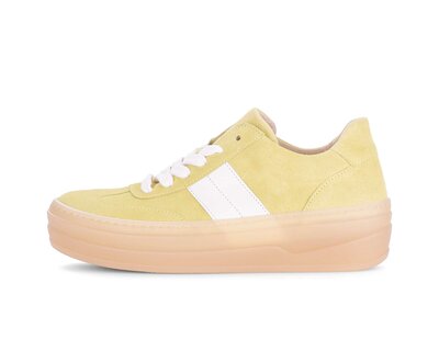Sneakers basse giallo