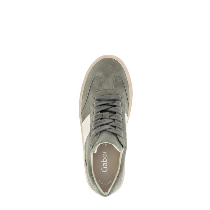 Sneakers basse verde #5