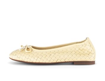 Ballerines élégantes jaune