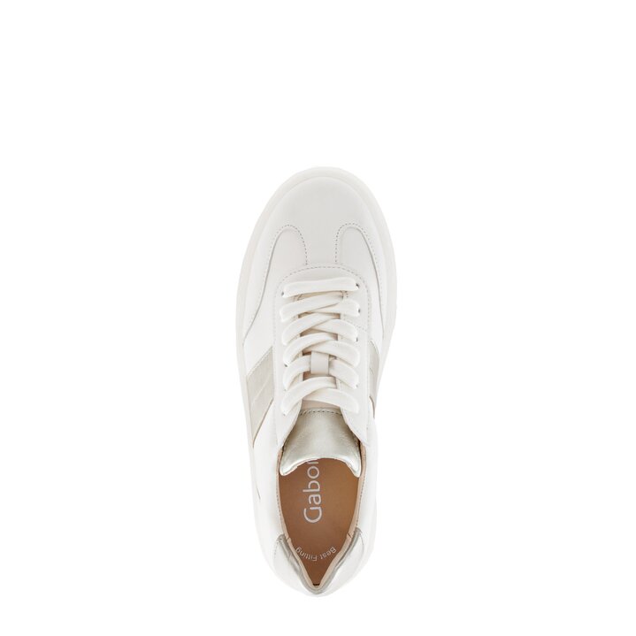 Sneakers basse crema #5