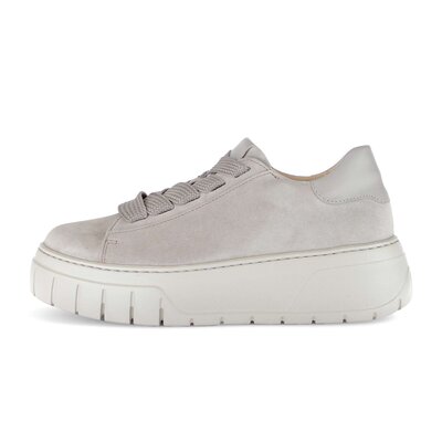 Lage sneaker beige