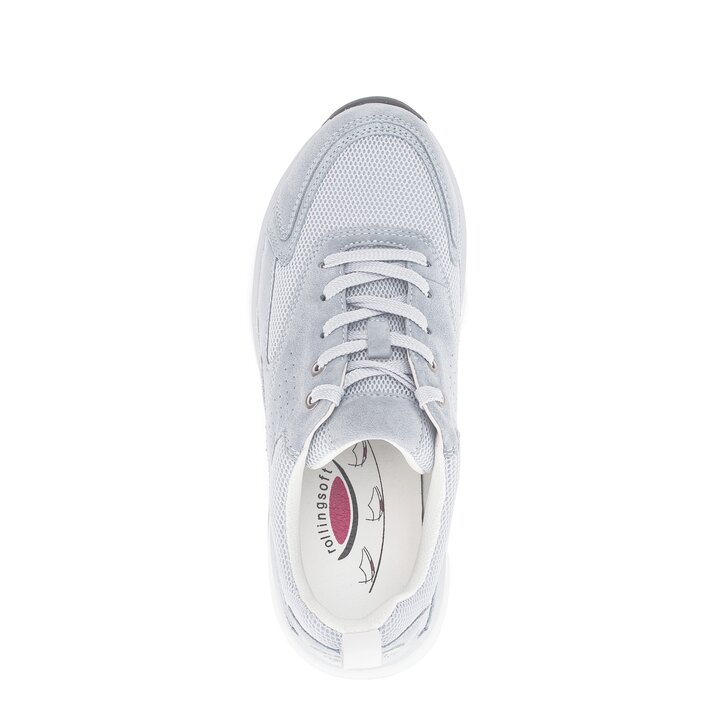 Sneakers basse blu #5