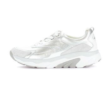 Sneaker low silber
