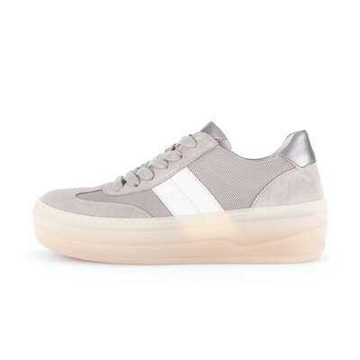 Lage sneaker beige
