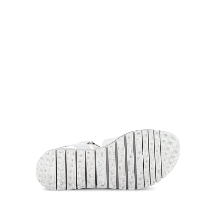 Platåsandaler vit #4