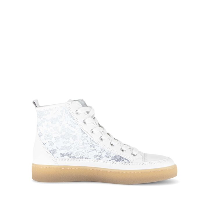 Sneaker high creme #1