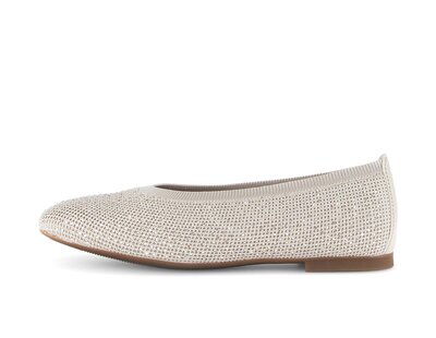 Elegante ballerina beige