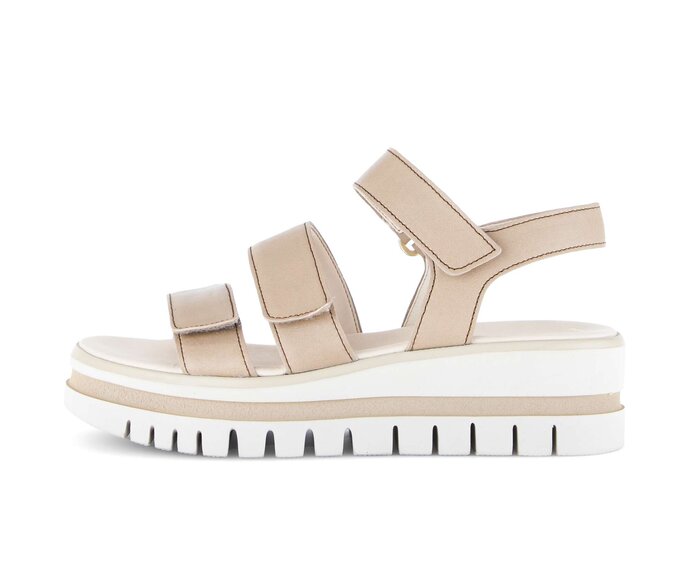 Sandale à plateforme marron #0