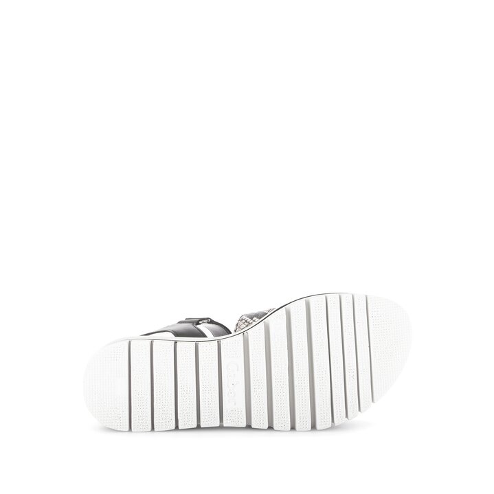 Sandalo con plateau nero #4