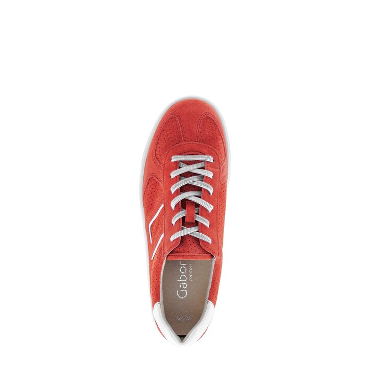 Sneaker low orange #5