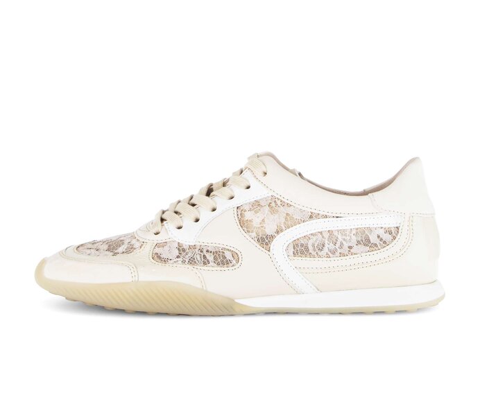 Basket basse jaune #0