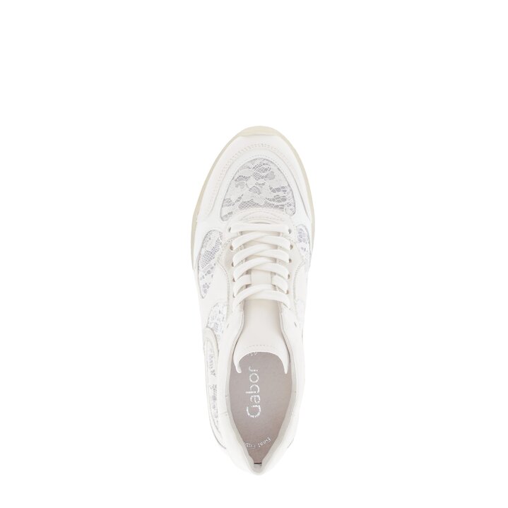 Sneaker low creme #5
