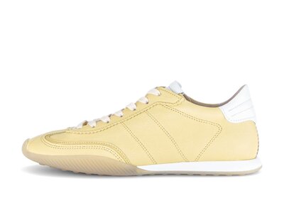 Sneakers basse giallo