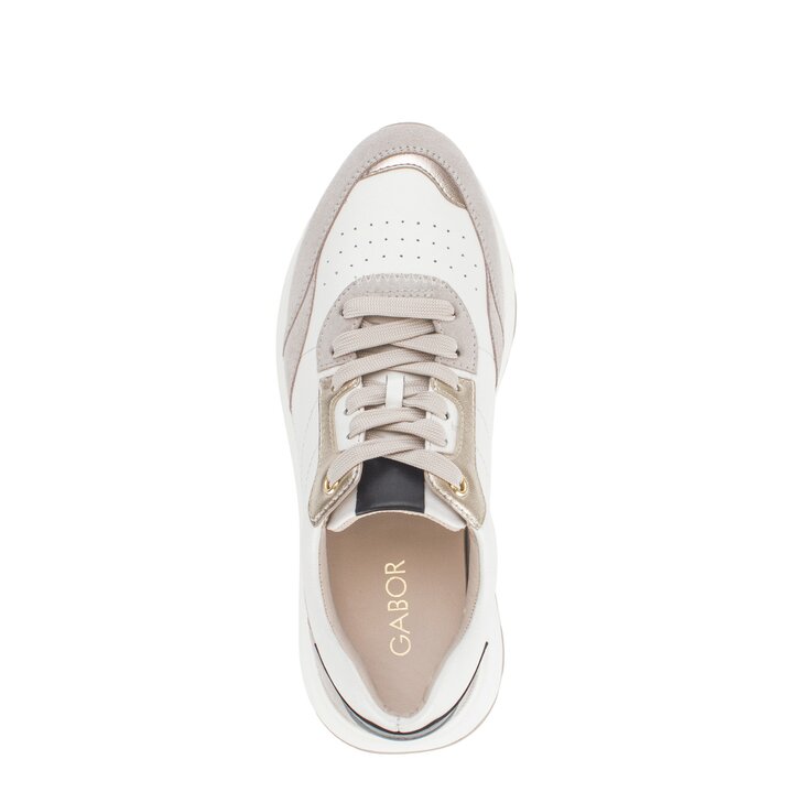 Sneakers basse beige #5