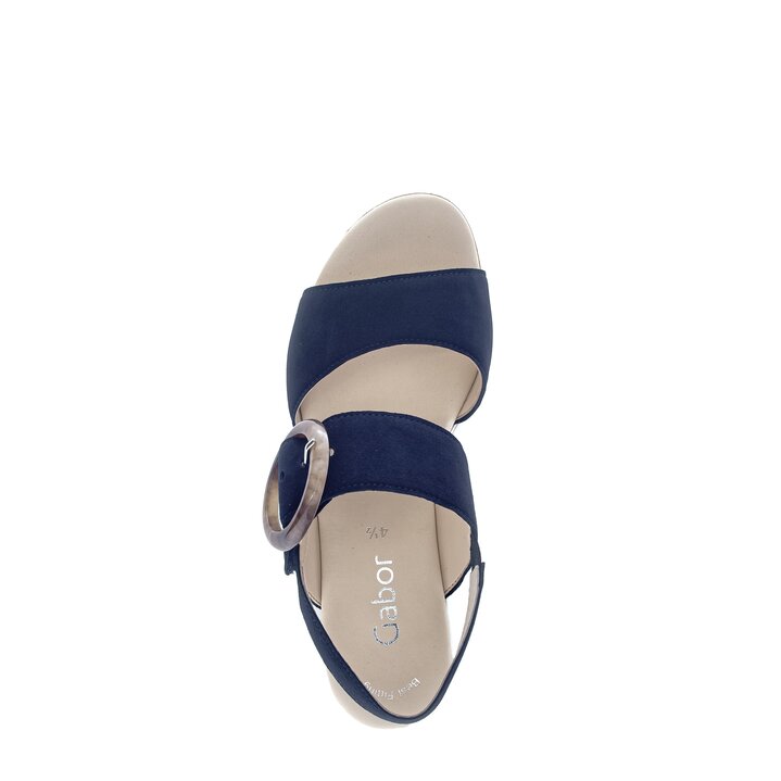 Plateau Sandale Blau #5