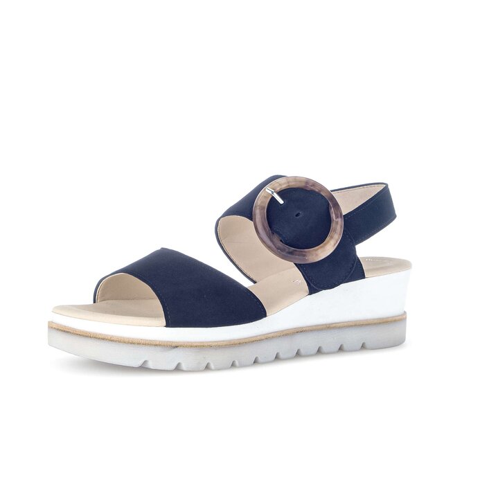 Plateau Sandale Blau #2