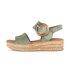 Plateau Sandale grün