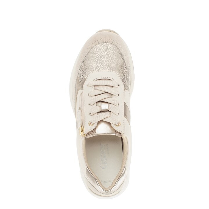 Lage sneaker beige #5