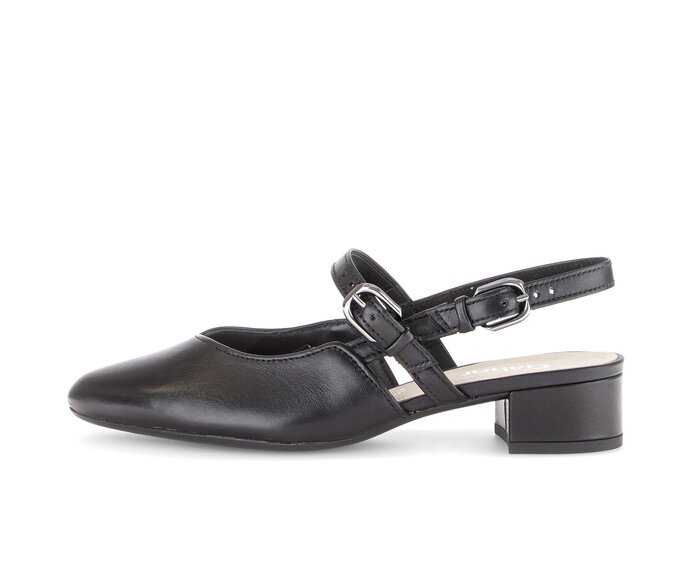 Slingpumps schwarz #0
