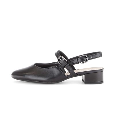 Slingpumps svart