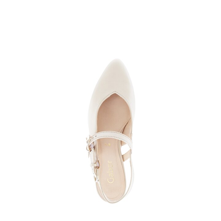 Slingback beige #5