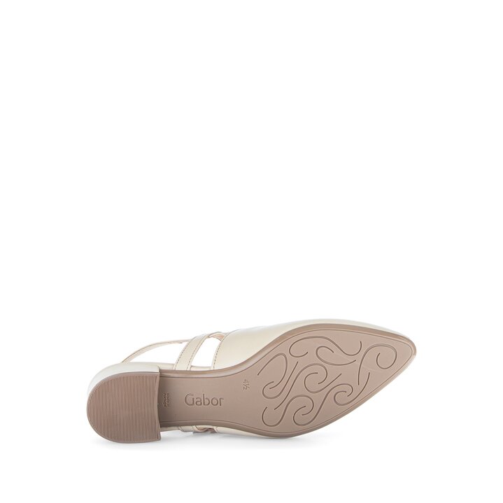 Slingback beige #4