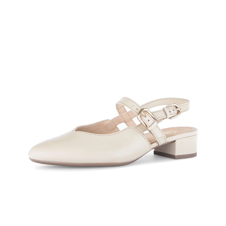 Slingback beige #2