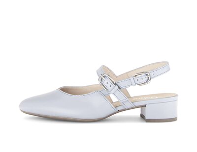 Slingback blu