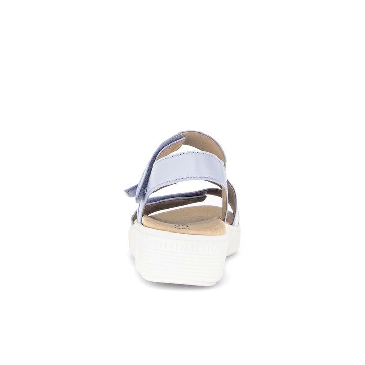 Platåsandaler blå #3