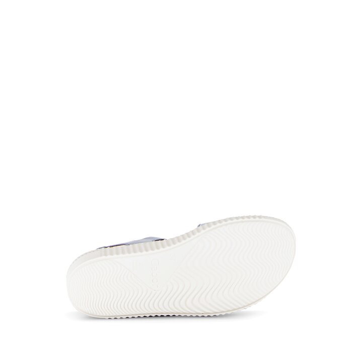 Platåsandaler blå #4