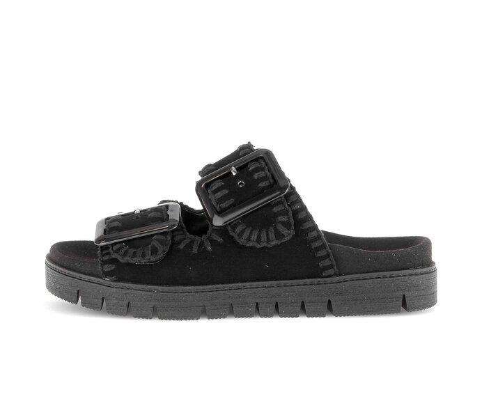 Pantolette schwarz #0