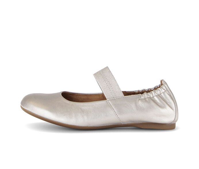 Ballerines élégantes or #0