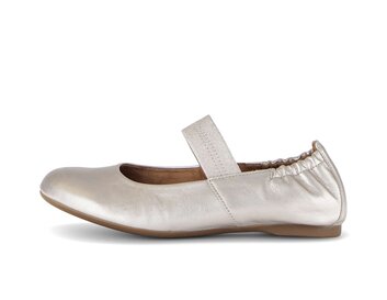 Ballerines élégantes or