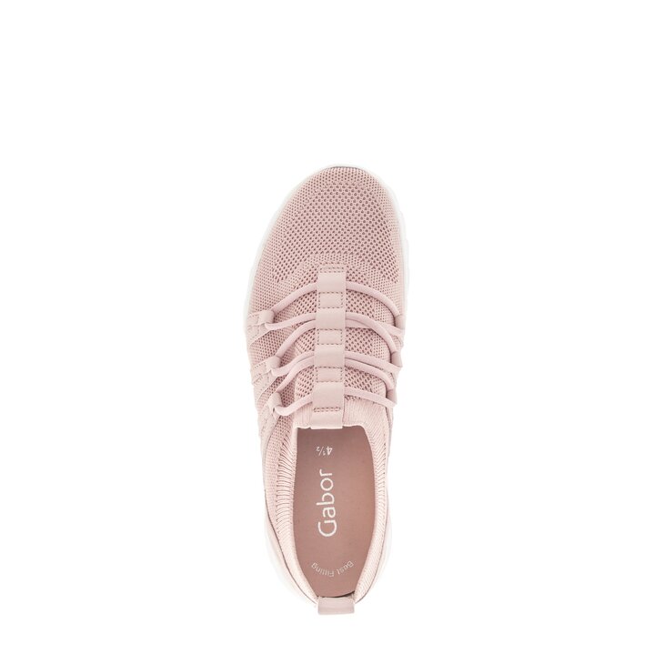 Lage sneaker rose #5