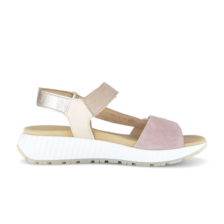 Platåsandaler rosa #1