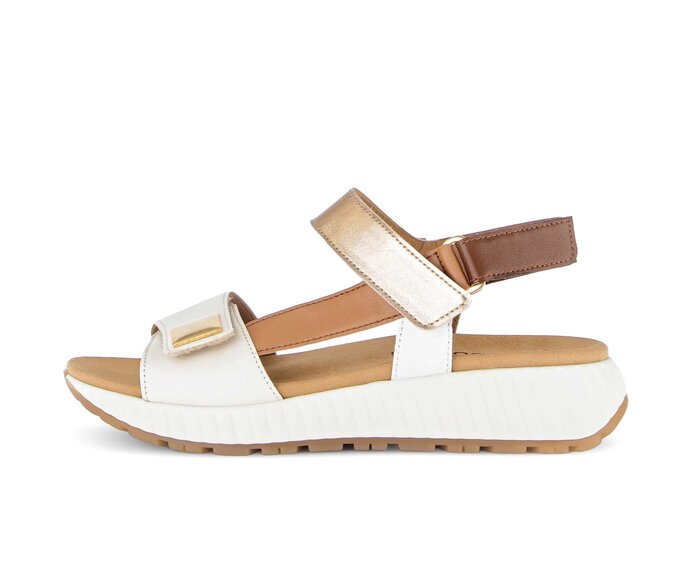 Platåsandaler flerfärgade #0