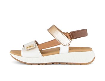 Platåsandaler flerfärgade